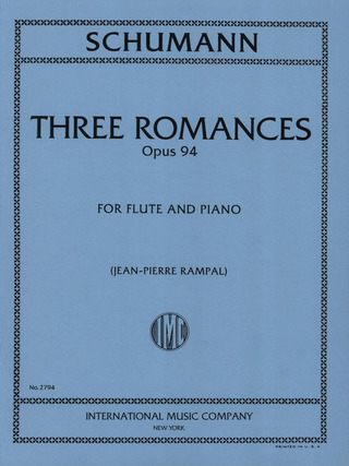 Robert Schumann - Three Romances op. 94