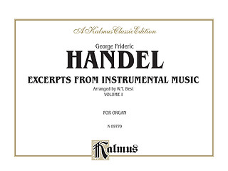 Georg Friedrich Haendel - Extracts from Instrumental Music 1