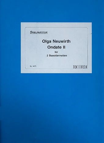 Olga Neuwirth - Ondate II