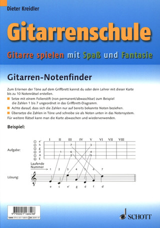 Dieter Kreidler - Gitarren-Notenfinder