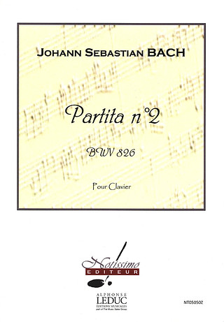Johann Sebastian Bach - Partita N02 Bwv826 Clavier
