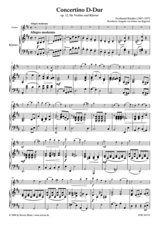 Ferdinand Küchler - Concertino D-Dur