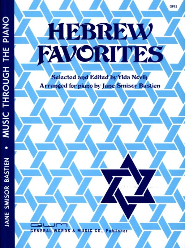 Hebrew Favorites for the piano