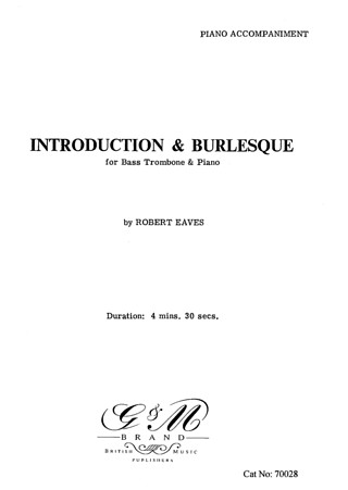 Edward Gregson - Introduction & Burlesque