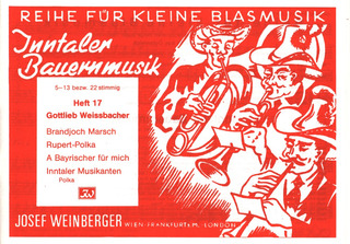 Gottlieb Weissbacher - Inntaler Bauernmusik - Heft 17