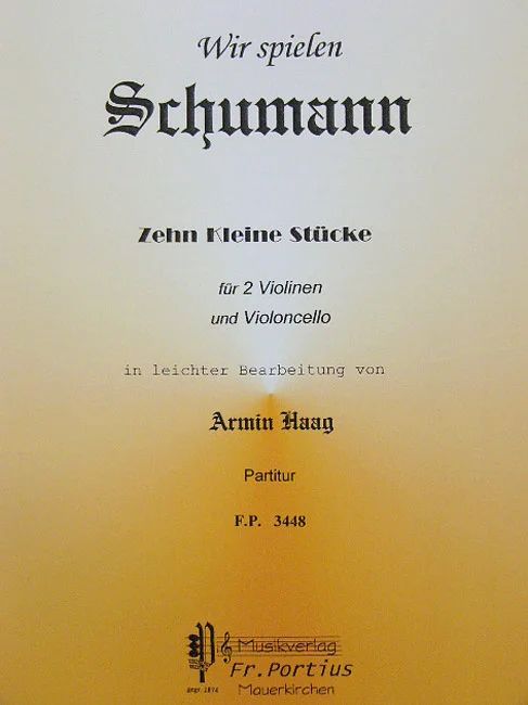 Robert Schumann - 10 Kleine Stuecke