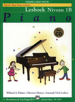 Willard Palmer et al. - Alfred's Basic Piano Library - Lesboek 1B