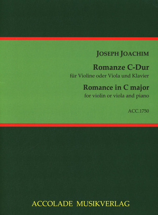 Joseph Joachim: Romanze C-Dur