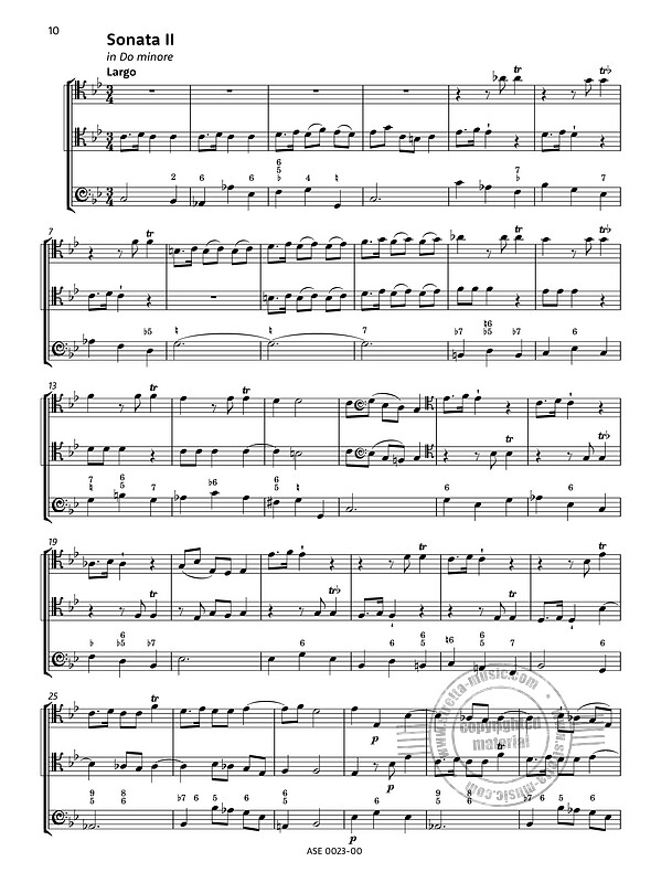 Benedetto Marcello - Six Sonatas