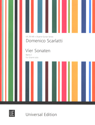 Domenico Scarlatti: 4 Sonatas für Gitarre