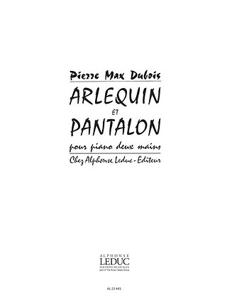 Pierre-Max Dubois - Arlequin et Pantalon