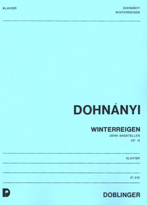 Ernst von Dohnányi - Winterreigen op. 13