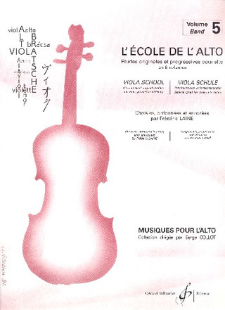 Frédéric Lainé - L'Ecole De L'Alto Volume 5