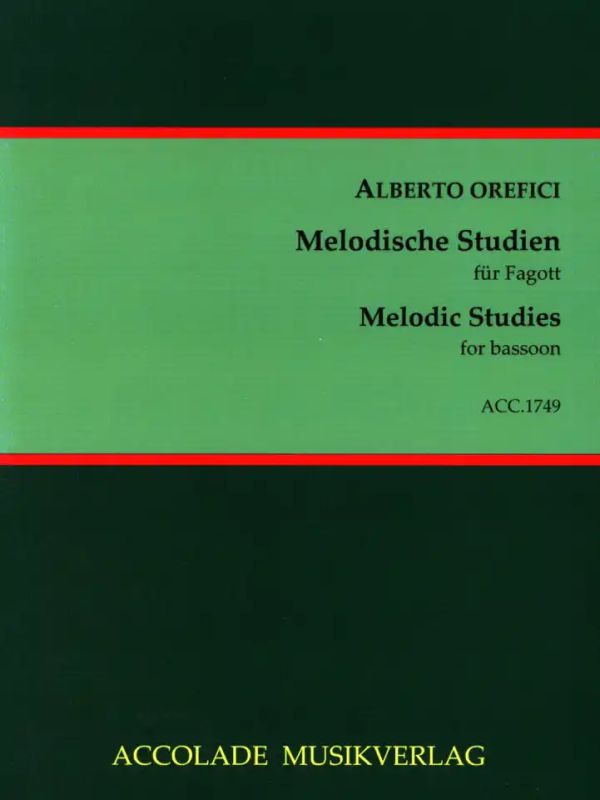 Alberto Orefici - Melodische Studien
