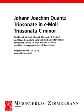 Johann Joachim Quantz: Trio Sonata C minor