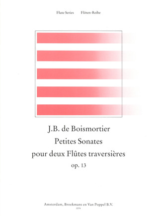 Joseph Bodin de Boismortier - Petites Sonaten Op.13
