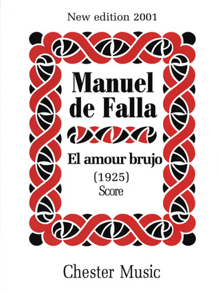 Manuel de Falla: Falla El Amor Brujo Orchestra Score 1999 Edition