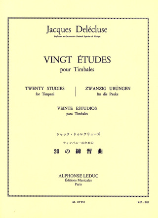 Jacques Delécluse - Vingt Études