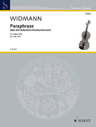 Jörg Widmann - Paraphrase