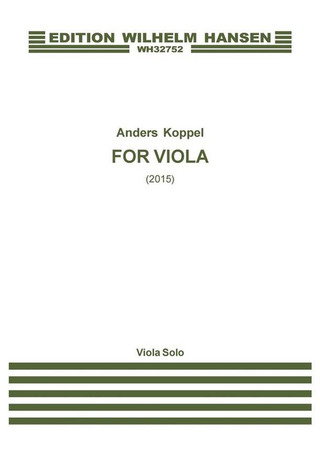 Anders Koppel: For Viola