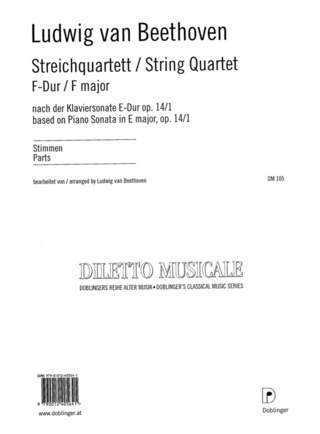 Ludwig van Beethoven - Streichquartett F-Dur