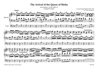 G.F. Händel - The Arrival of the Queen of Sheba