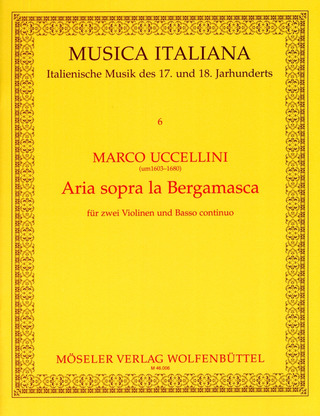 Marco Uccellini - Aria sopra la Bergamasca