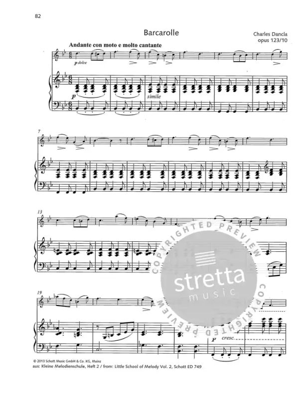 Concertino per violino violino & pianoforte Spartito/voce 978-3-7957-4711-4 Birtel 