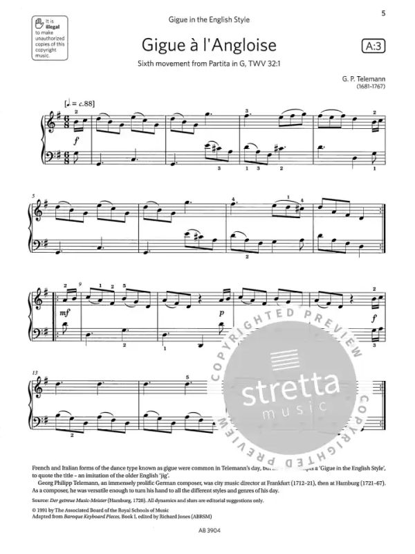 ABRSM Piano Exam Pieces – Grade 2 | buy now in the Stretta sheet music