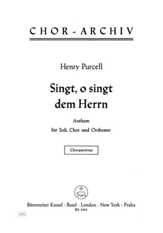 Henry Purcell - Singt, o singt dem Herrn - O, sing unto the Lord