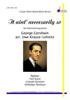 George Gershwin - It Ain't Necesarily So