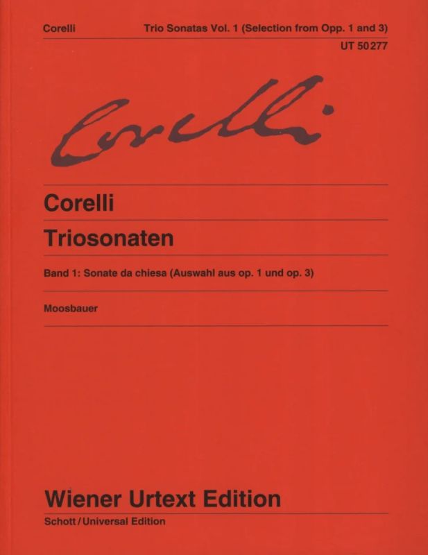 Arcangelo Corelli - Trio Sonatas 1