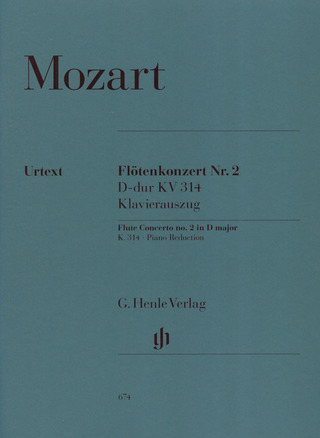 Wolfgang Amadeus Mozart - Konzert für Flöte und Orchester D-Dur KV 314