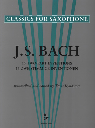 Johann Sebastian Bach - 15 zweistimmige Inventionen BWV 772-786