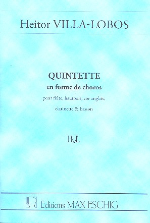Heitor Villa-Lobos: Quintette Choros Poche