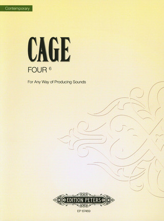 John Cage - Four/6 Solo=One/7