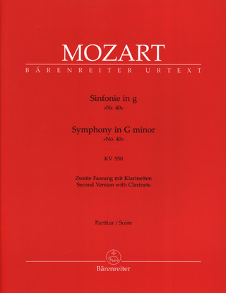 Wolfgang Amadeus Mozart: Symphony no. 40 in G minor K. 550