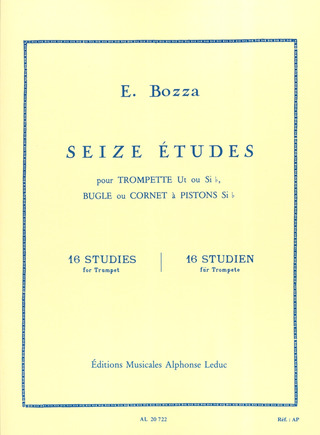 Eugène Bozza - 16 Etudes