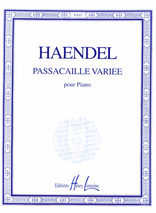 Georg Friedrich Händel - Passacaille variée