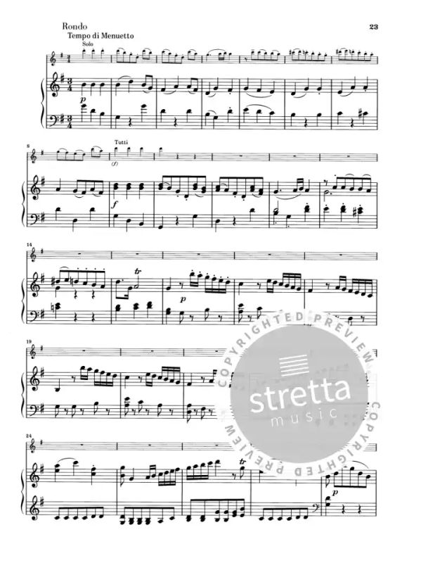 Wolfgang Amadeus Mozart - Flute Concerto no. 1 G major K. 313