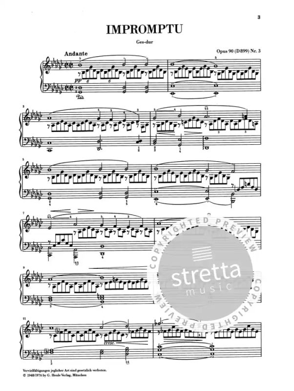 Franz Schuberty otros. - Impromptu In G Flat Op.90 No.3 D899 (1)