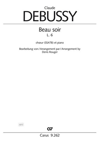 Claude Debussy - Beau soir