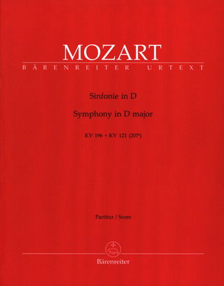 Wolfgang Amadeus Mozart: Symphony in D major