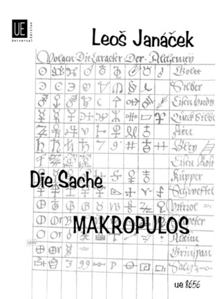 Leoš Janáček - Die Sache Makropulos