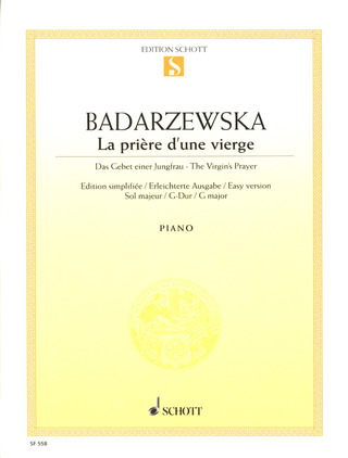 Tekla Bądarzewska - The Virgin's Prayer G major