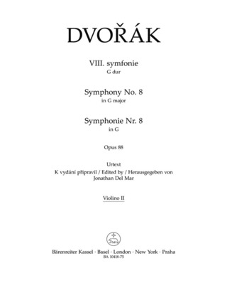 Antonín Dvořák - Symphony no. 8 in G major op. 88