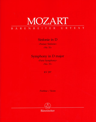 Wolfgang Amadeus Mozart - Symphony no. 31 in D major K. 297 (300a)