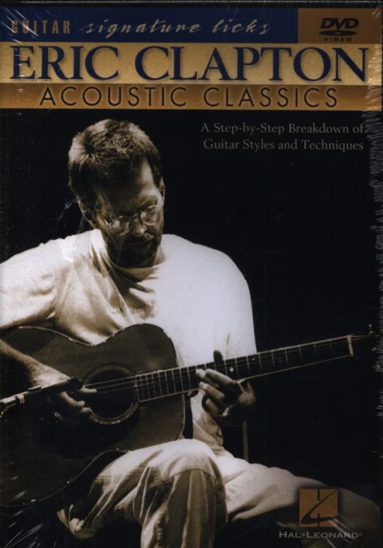 Eric Clapton - Clapton, Eric Signature Licks Acoustic Guitar Dvd