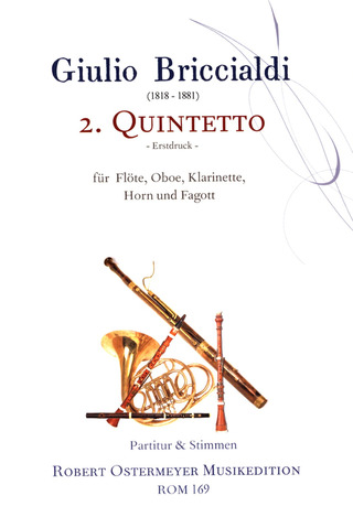 Giulio Briccialdi - 2.Quintetto op. 132 (um 1870)