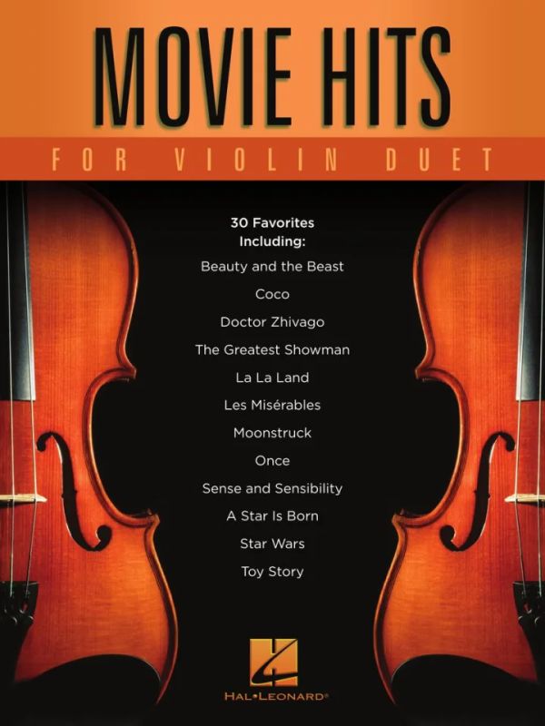 Double Act Violin Duets Movie Themes